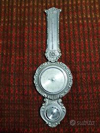 Barometro termometro igrometro in peltro