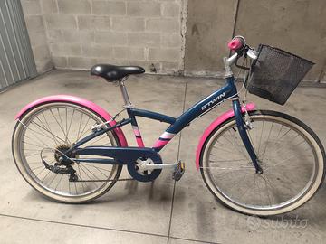 bici 24" btwin bimba 9-12 anni