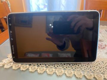 Auto radio touch screen