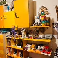 Cameretta doppio letto ￼on scrivania