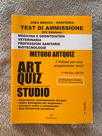 Artquiz libro per test professioni sanitarie