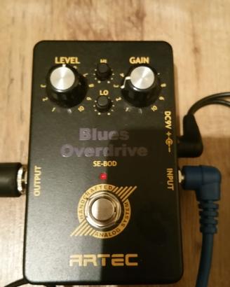 Pedalino chitarra Artec Blues Overdrive