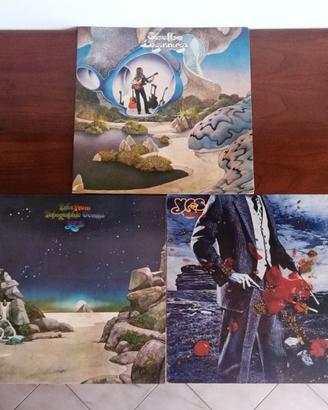 lotto 3 vinili Yes / Steve Howe