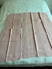 Set di tre asxiugamani in puro lino