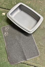 Lettiera gatto + tappetino