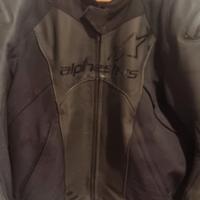 giacca da moto alpinestar faster V3 in pelle 