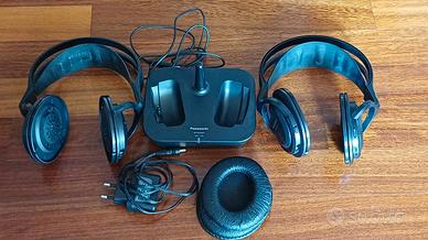 Cuffie Wireless per TV e musica senza fili  + acce