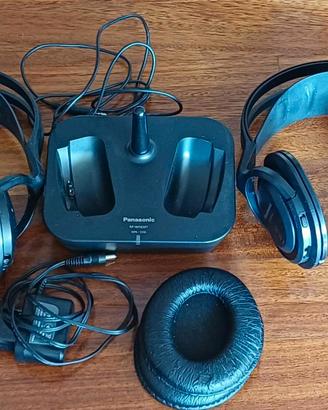 Cuffie Wireless per TV e musica senza fili  + acce