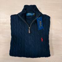 Maglione Ralph Lauren con cerniera ULTIMO PEZZO