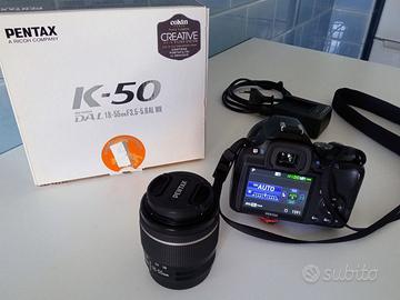 Fotocamera digitale reflex Pentax K-50 guasta