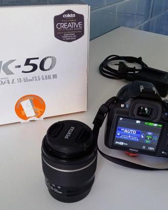Fotocamera digitale reflex Pentax K-50 guasta