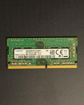 8GB DDR4 RAM SO-DIMM PC4 Samsung 2666mhz