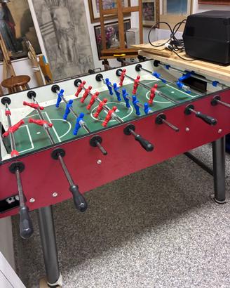 Calcio balilla FAS rosso - Made in Italy
