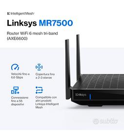 Modem Router Wifi 6E Linksys Hydra