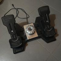 Pedaliera Logitech saitek Rudder Timone