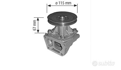 Supporto pompa acqua Lancia Delta, Fiat Uno ecc