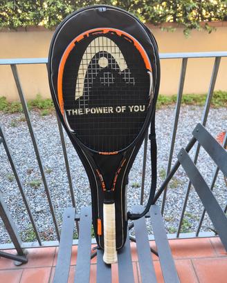 racchetta tennis con custodia 