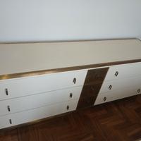 Letto piu materasso comó più comodino