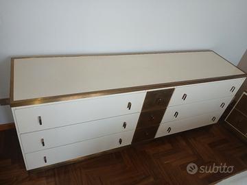 Letto piu materasso comó più comodino