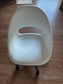Sedia Ikea con ruote