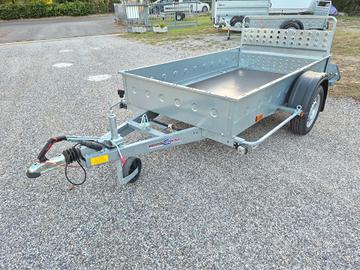 CARRELLO RIMORCHIO CRESCI PT6C CON RAMPA SALITA
