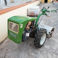 Motocoltivatore Ferrari 72s con rimorchio