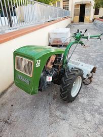 Motocoltivatore Ferrari 72s con rimorchio