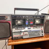 Stereo Boombox Sharp