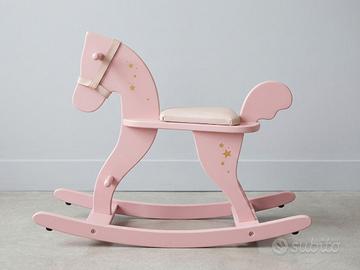 Cavallo a dondolo in legno Moulin Roty