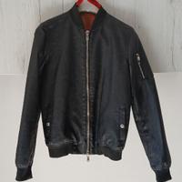 Giubbino nero finta pelle Freedomday 16 anni