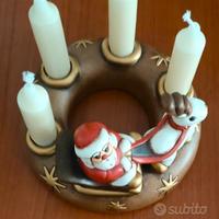 Thun porta candele babbo Natale  