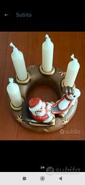 Thun porta candele babbo Natale  