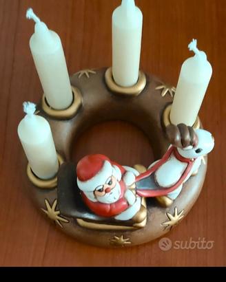 Thun porta candele babbo Natale  