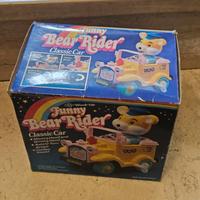 Wind-Up Funny Bear Rider Classic Car