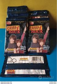 Camp rock lotto 300 bustine chiuse con card panini