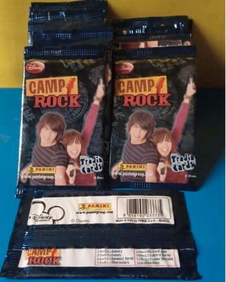 Camp rock lotto 300 bustine chiuse con card panini
