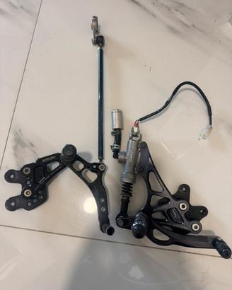 Pedane Arretrate Valter Mote GsxR-600