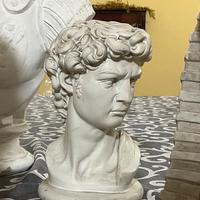 Busto in gesso - David