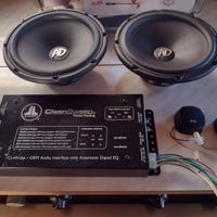 Coppia di casse da 16+ Twitter+ JL 40X4 watt