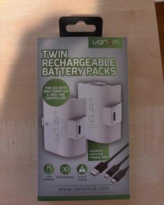 Venom Twin Batterie Ricaricabili Xbox One