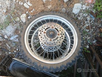 Kawasaki kx 65 coppia cerchi completi 100e più spe