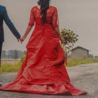 vestito da sposa Rosso