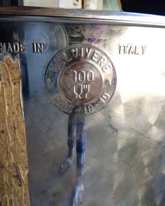 Contenitore alimenti acciaio inox 300 L
