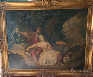 Quadro -J.Michael Schmitt - 1938 Olio su Tavola -