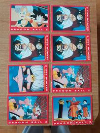 lotto 84 carte dbz serie rossa, verde e silver €17