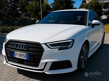 A3 1.6 TDI S tronic S line Unico prop. Distr nuova