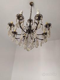 Lampadario cristallo 