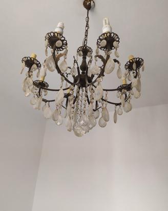 Lampadario cristallo 