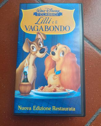 VHS Disney Lilly e il vagabondo