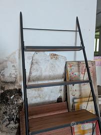 Libreria Devina Nais Easy in metallo e legno